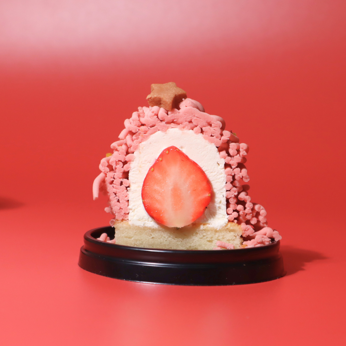 クリスマスツリータルト（抹茶＆苺）