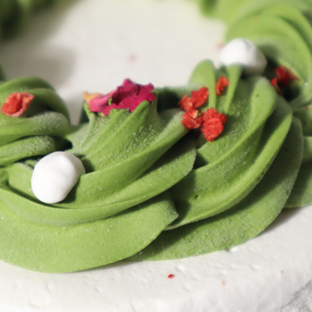 夢幻レインボーケーキ 4号 クリスマスリースver.