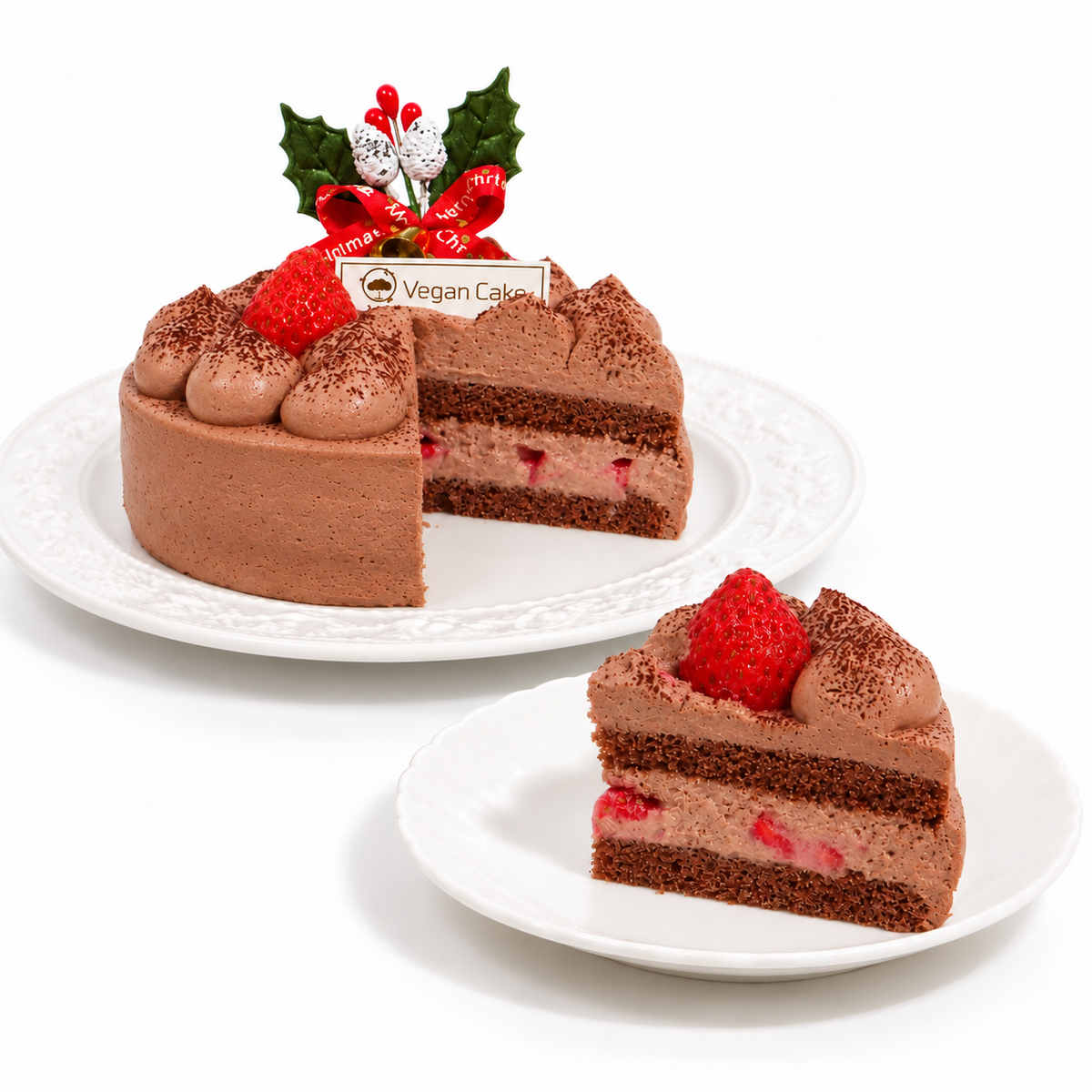 《クリスマス限定2026ver.》いちごチョコケーキ