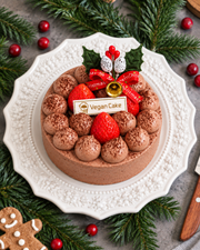 《クリスマス限定2026ver.》いちごチョコケーキ