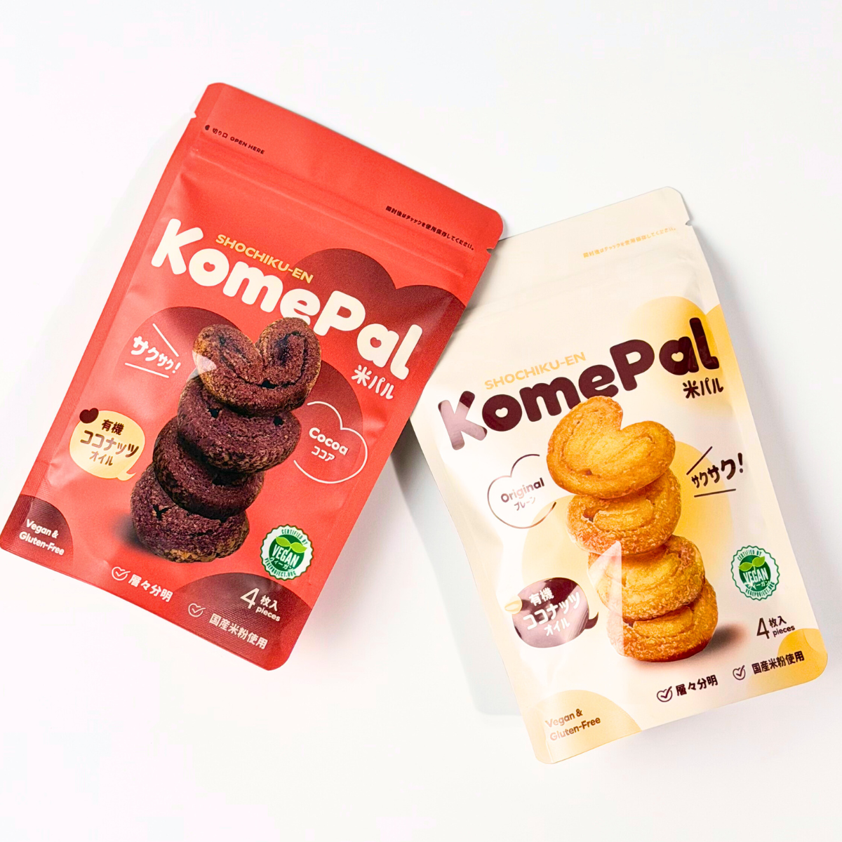 KOMEPAl米パル_チョコ_4枚入り