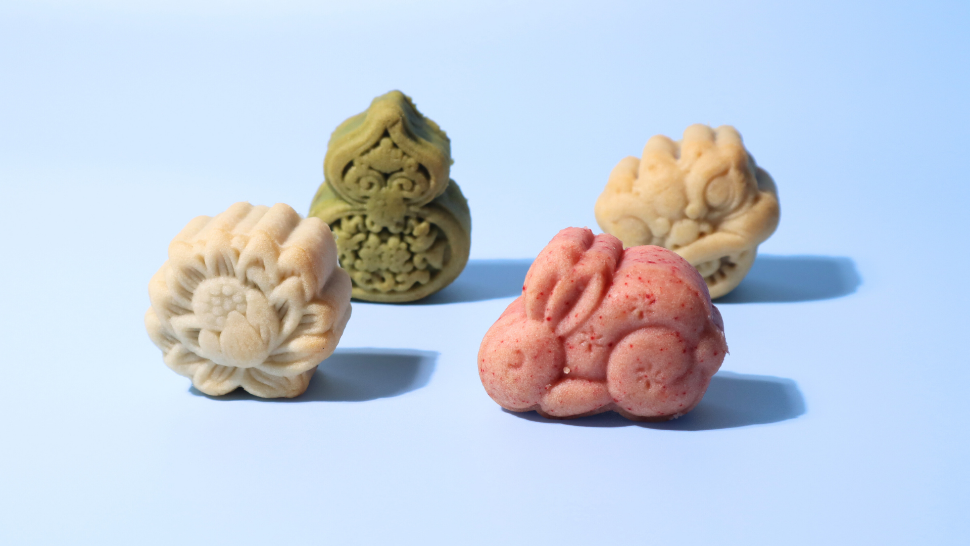 2025 月餅４種セット_無添加、小麦、乳、卵不使用＜お中元、お月見、中秋節＞