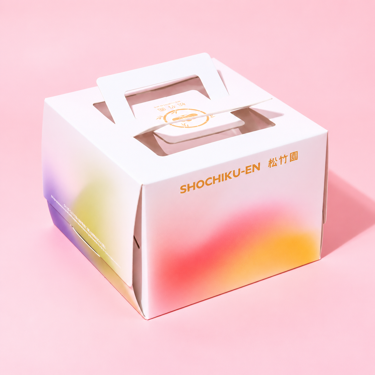 夢幻レインボーケーキ