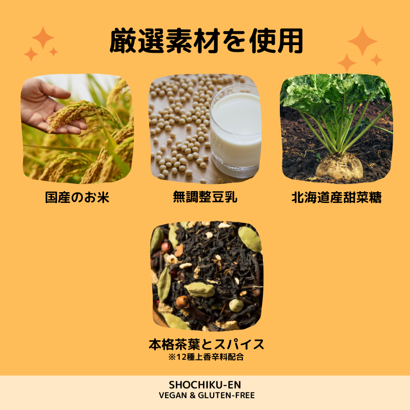 チャイ米粉マフィン