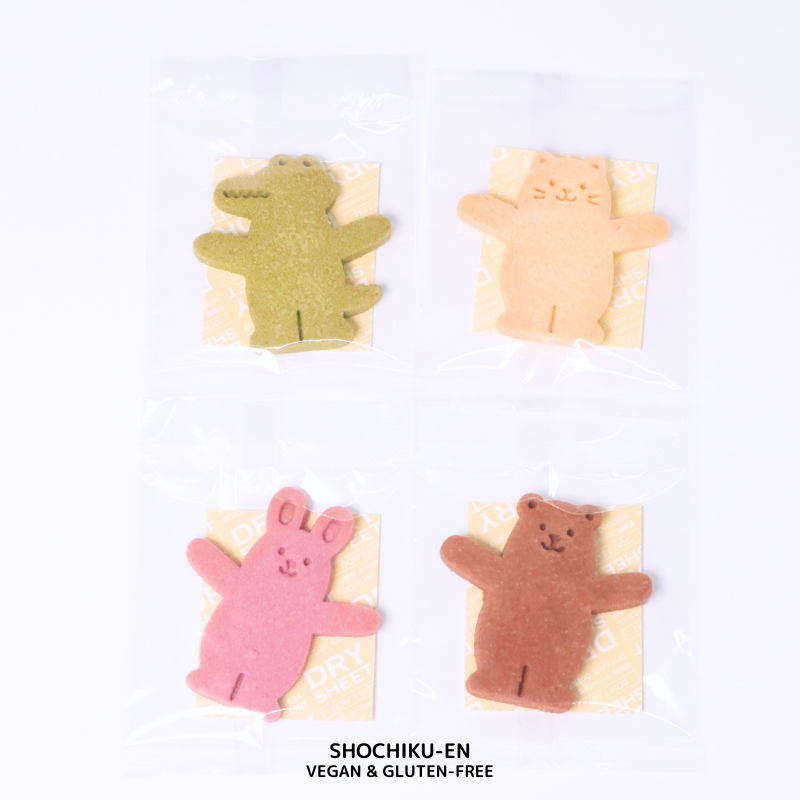 動物友達の米粉クッキー_超かわい、子ともギフト