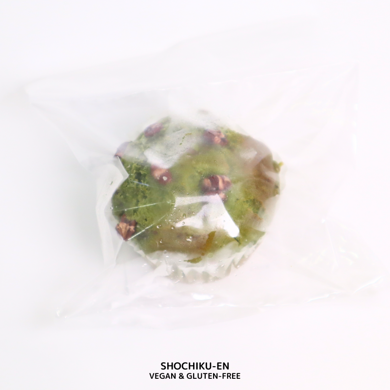 抹茶あずき米粉マフィン