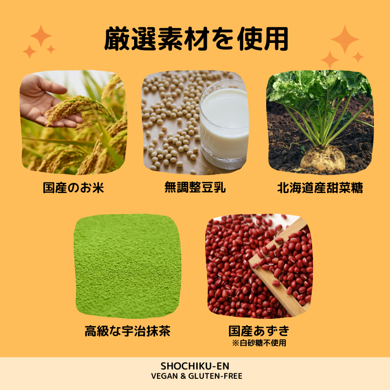 抹茶あずき米粉マフィン