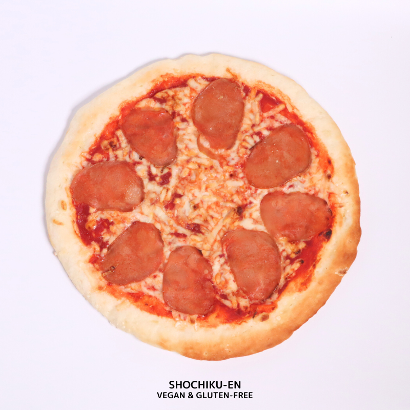 ベーコンの米粉ピザ　１８センチ