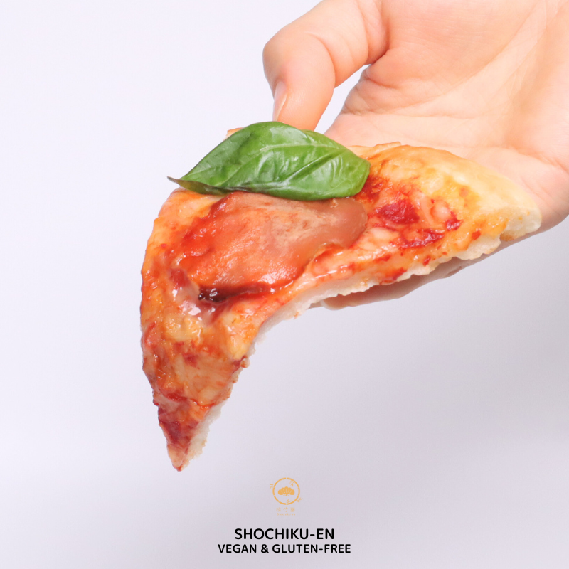 ベーコンの米粉ピザ　１８センチ