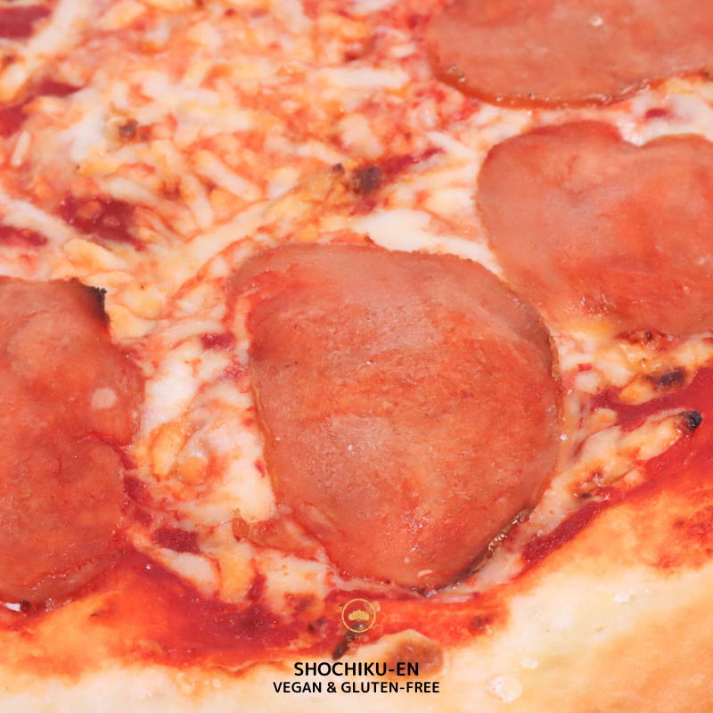 ベーコンの米粉ピザ　１８センチ