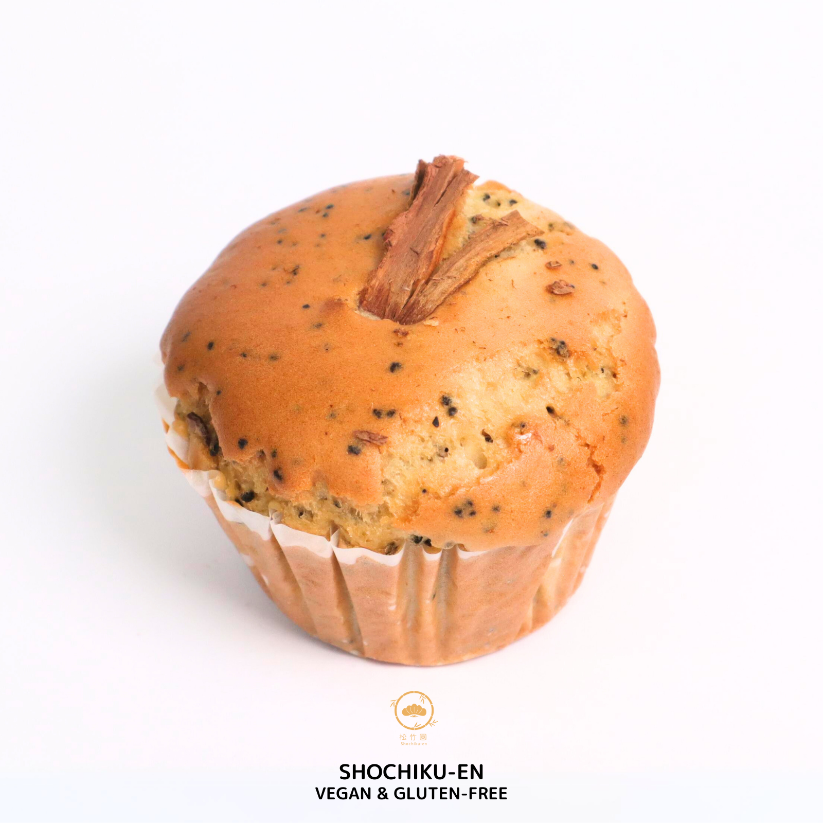 チャイ米粉マフィン