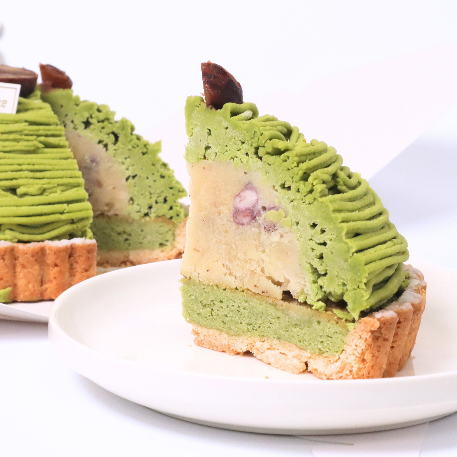 抹茶モンブランタルト《無添加・小麦、乳、卵一切不使用》