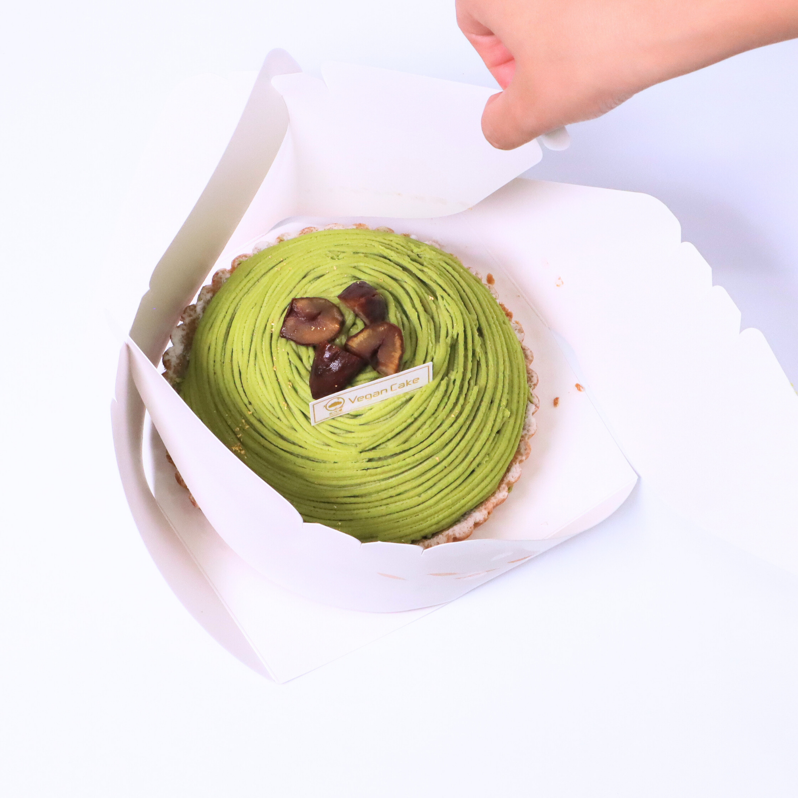 抹茶モンブランタルト《無添加・小麦、乳、卵一切不使用》