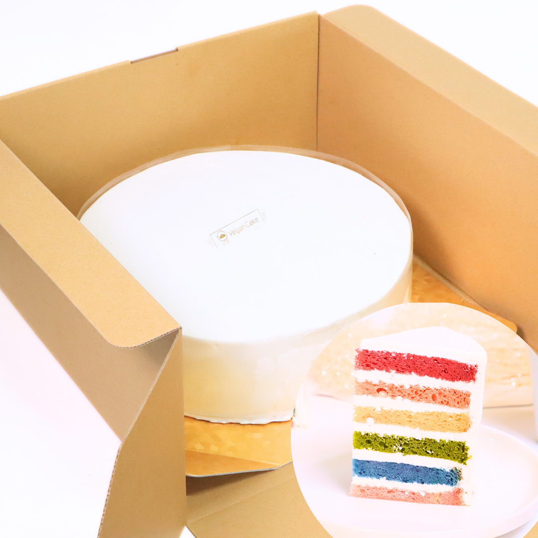 夢幻レインボーケーキ