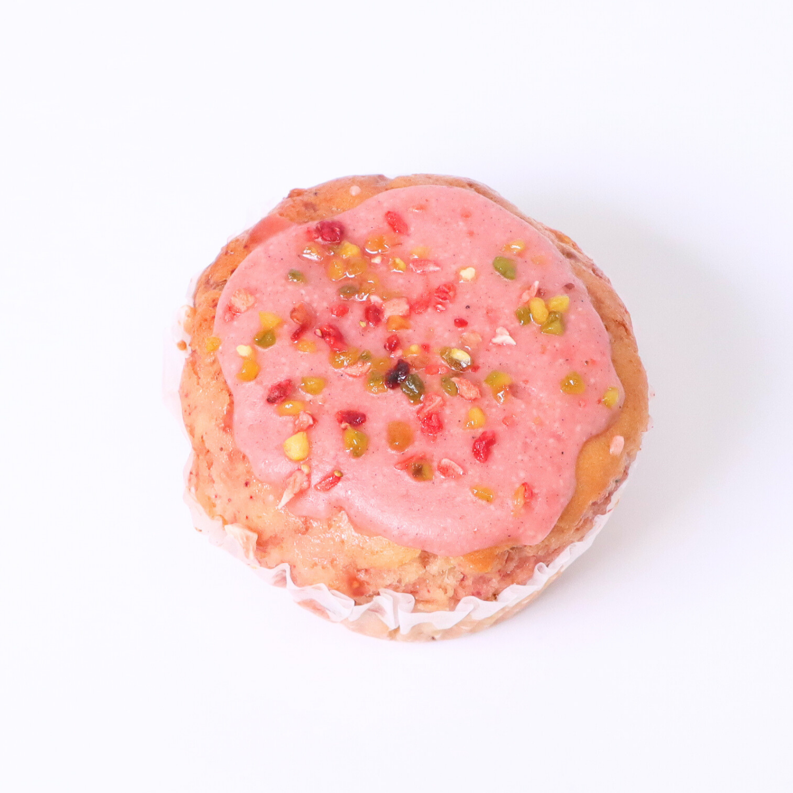 苺の米粉マフイン